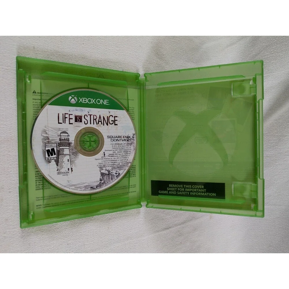 XBOX ONE Life is Strange Limited Edition Game w/ Box, No Booklet